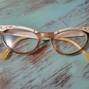 Vintage 1950's American Optical Cat Eye Glasses